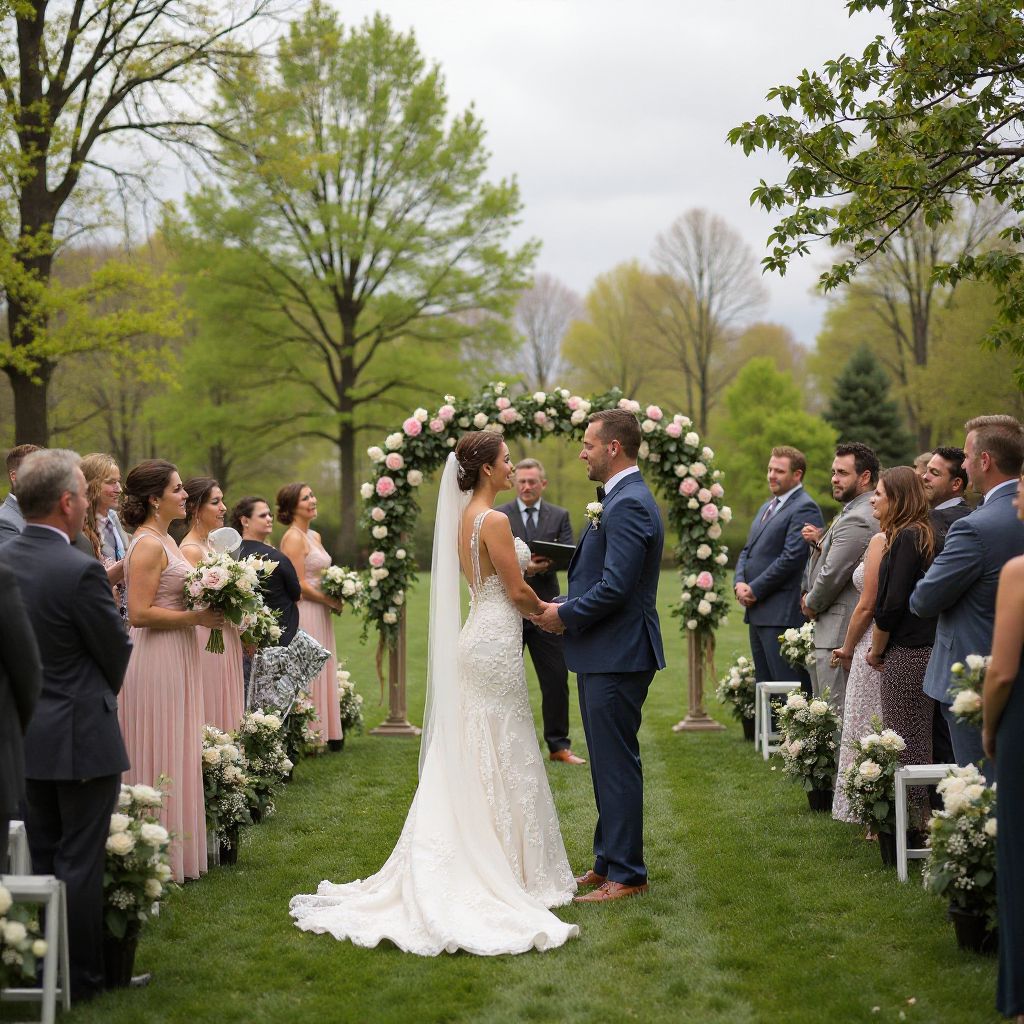 Spring Garden Wedding